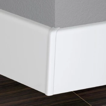 Colt exterior pentru plinta MDF 60mm nuc modern